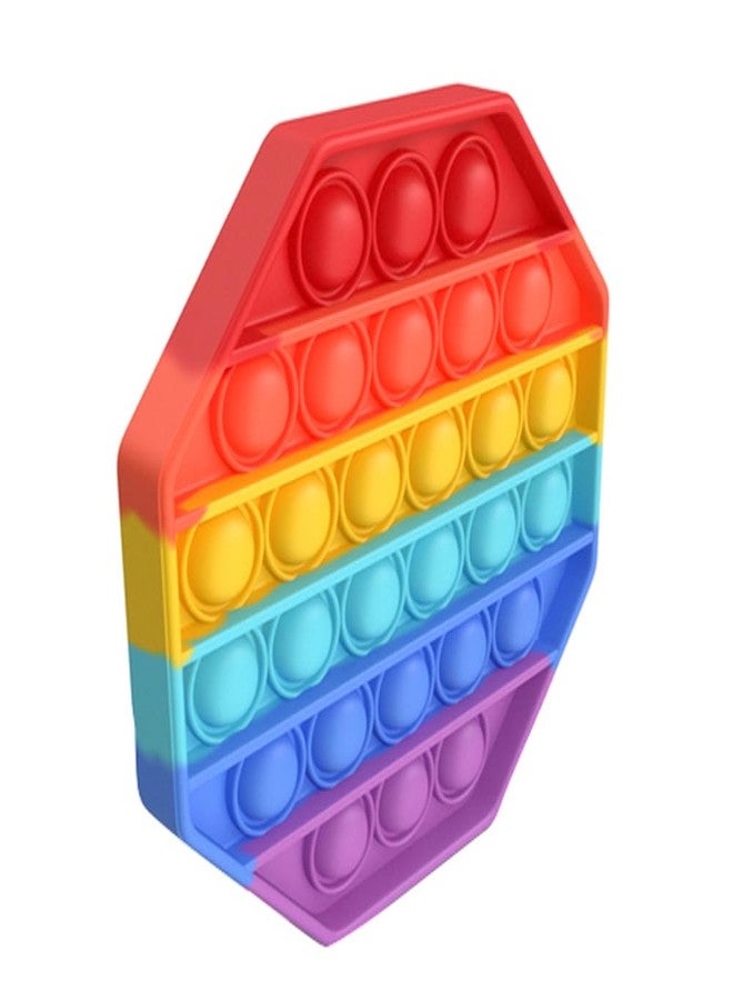 سايج سكوير ألعاب Sage Square Pop It Fidget، هدايا Pop Its Fidgets للأطفال، مجموعة ألعاب Fidget الحسية، ألعاب Popit Popits لعيد الميلاد، أفكار هدايا للأطفال والمراهقين والبالغين، هدايا للبنات والأولاد والصغار (ثماني الأضلاع) - Image 1